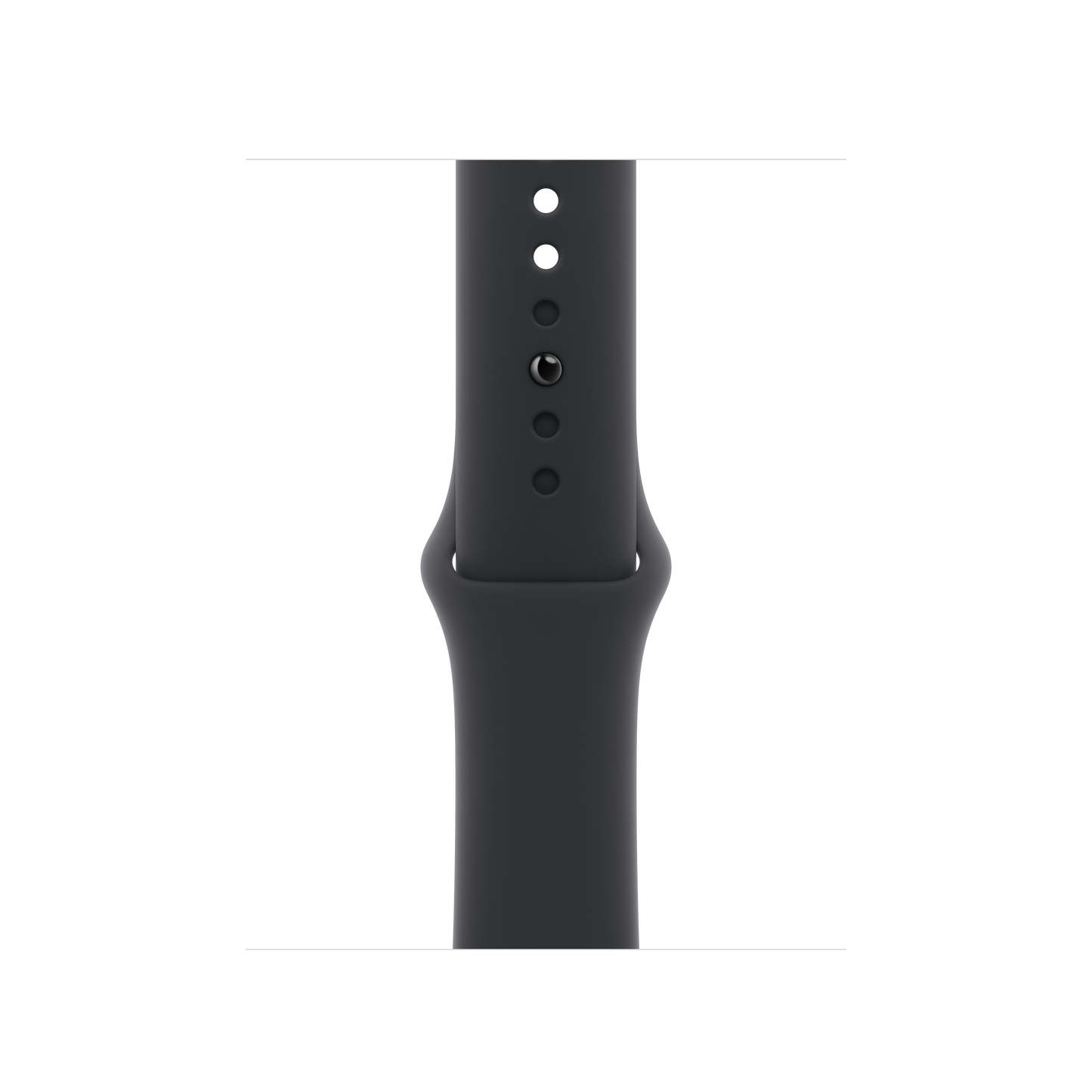 40 mm Sportarmband Schwarz - M/L
