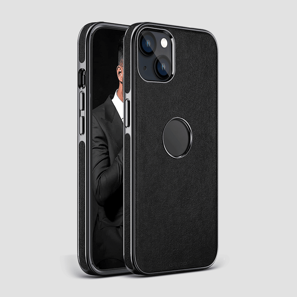 GRIPP Heritage Hülle für Apple iPhone 13 6.1 - Schwarz