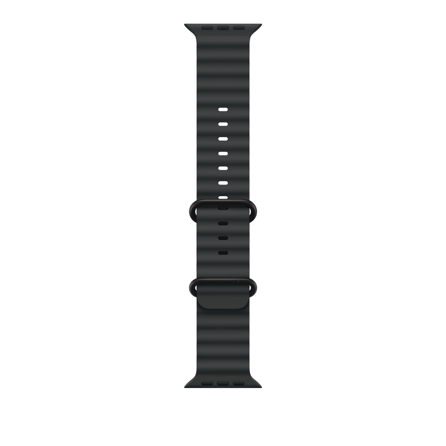 49mm schwarzes Ocean Armband – Schwarzes Titan-Finish