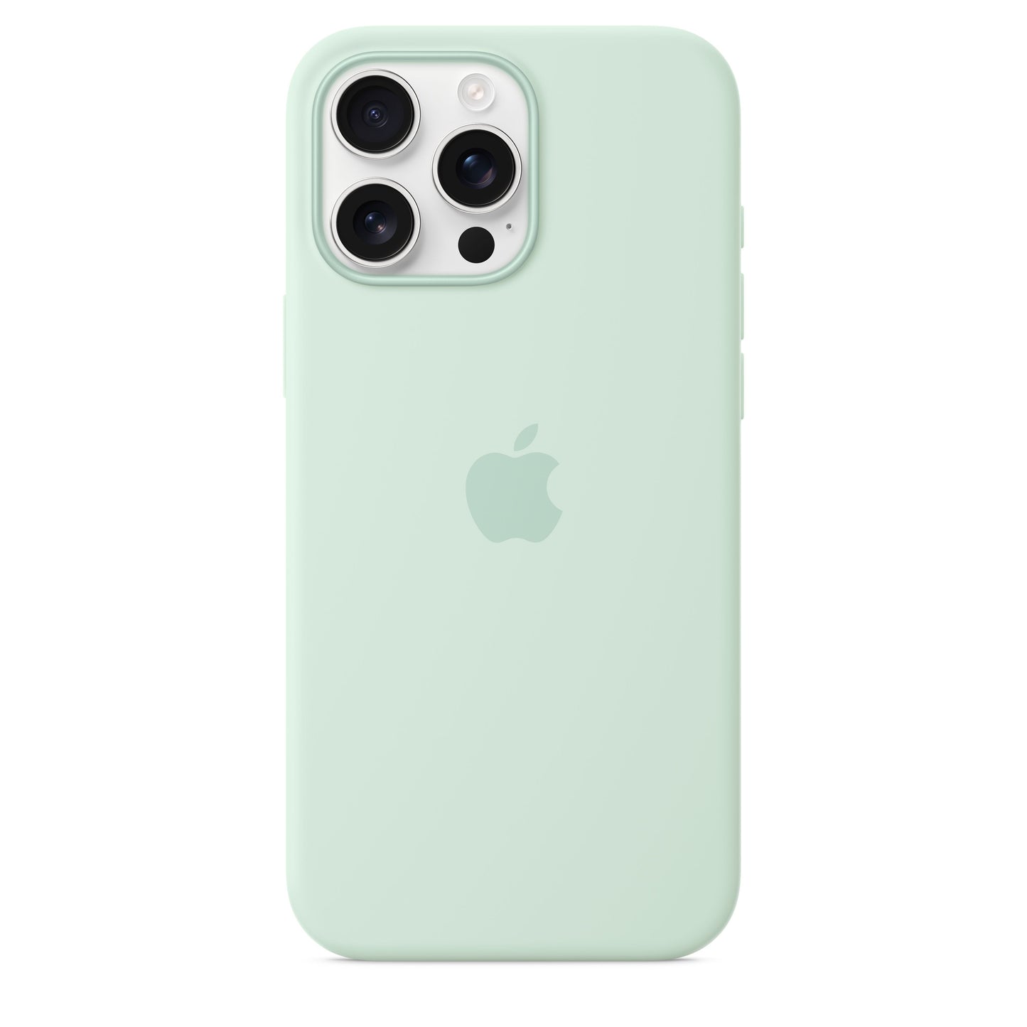 iPhone 16 Pro Max Silikon Case mit MagSafe – Aquamarin