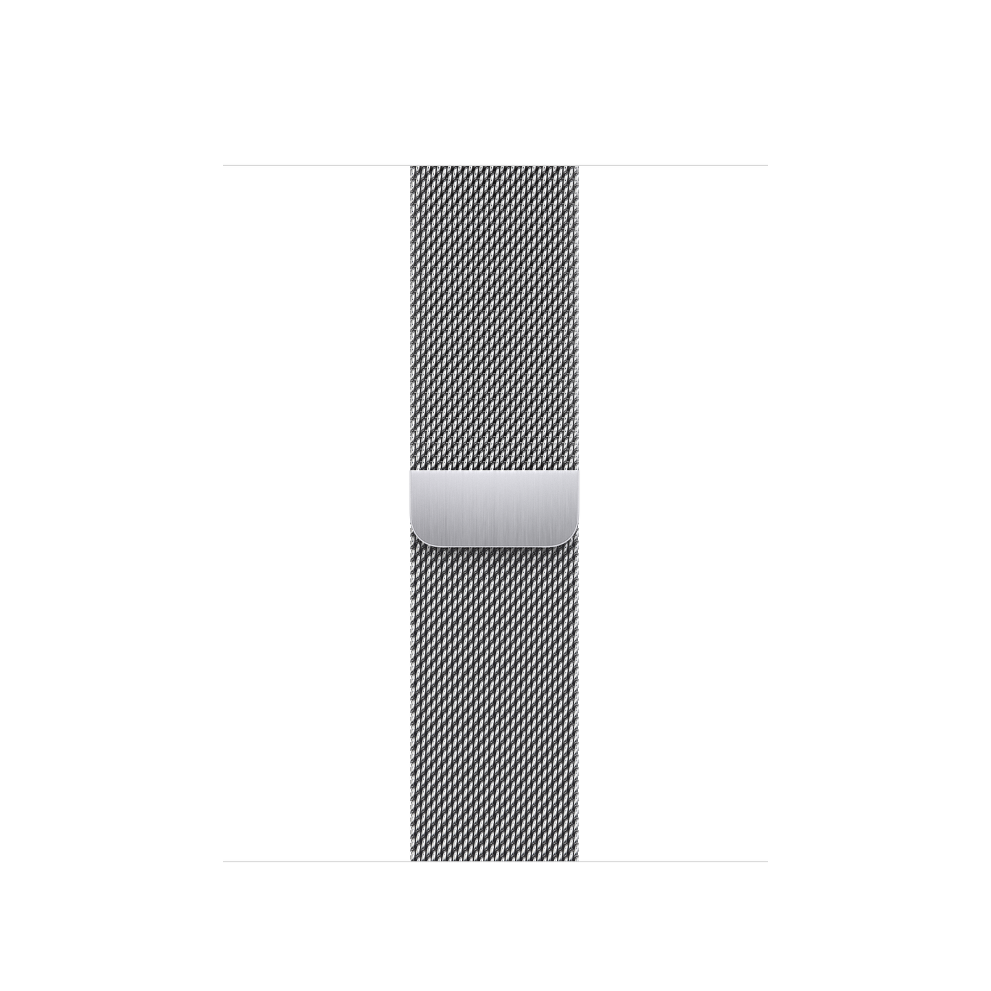 41mm Milanaise-Armband Silber