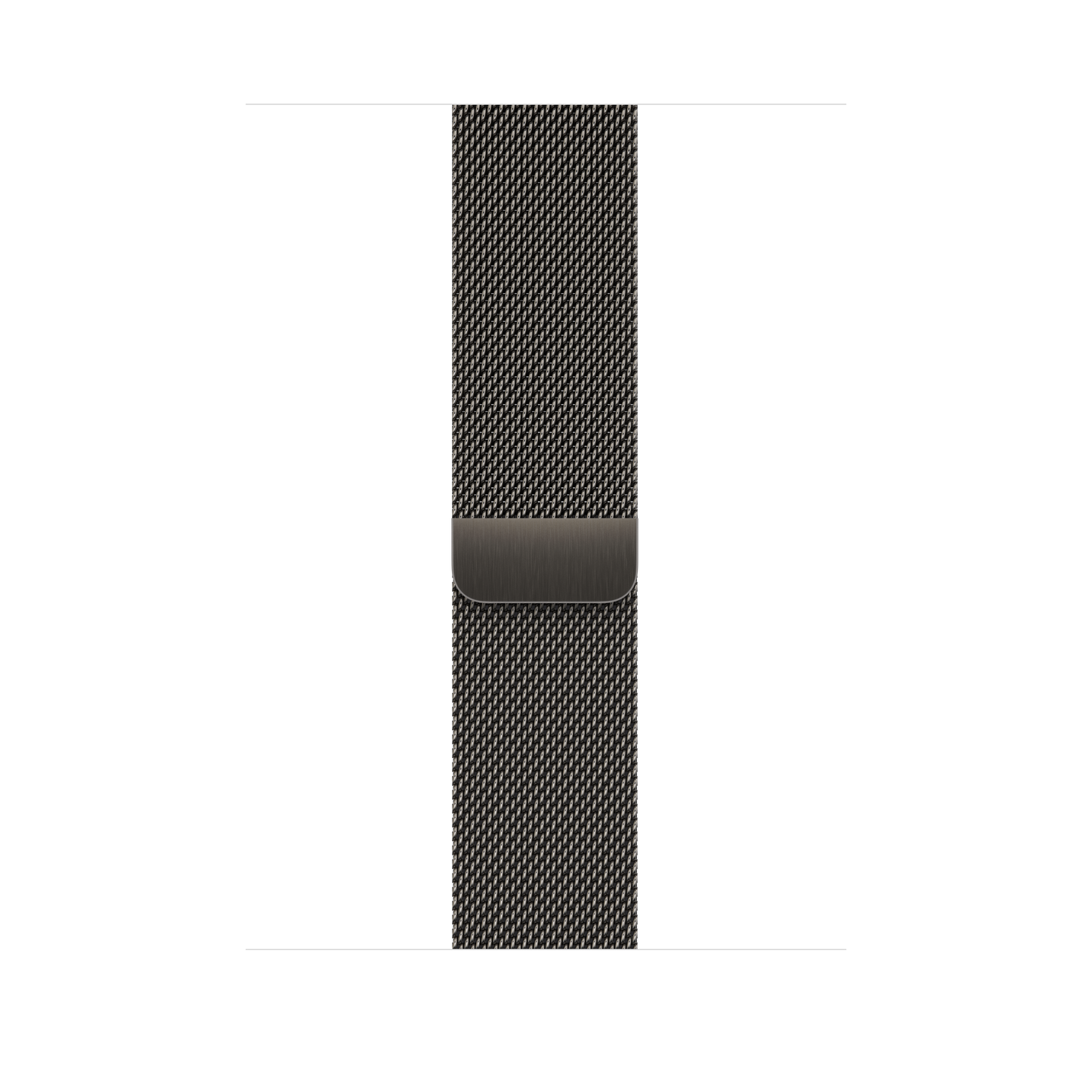 45mm Graphit Milanaise-Armband