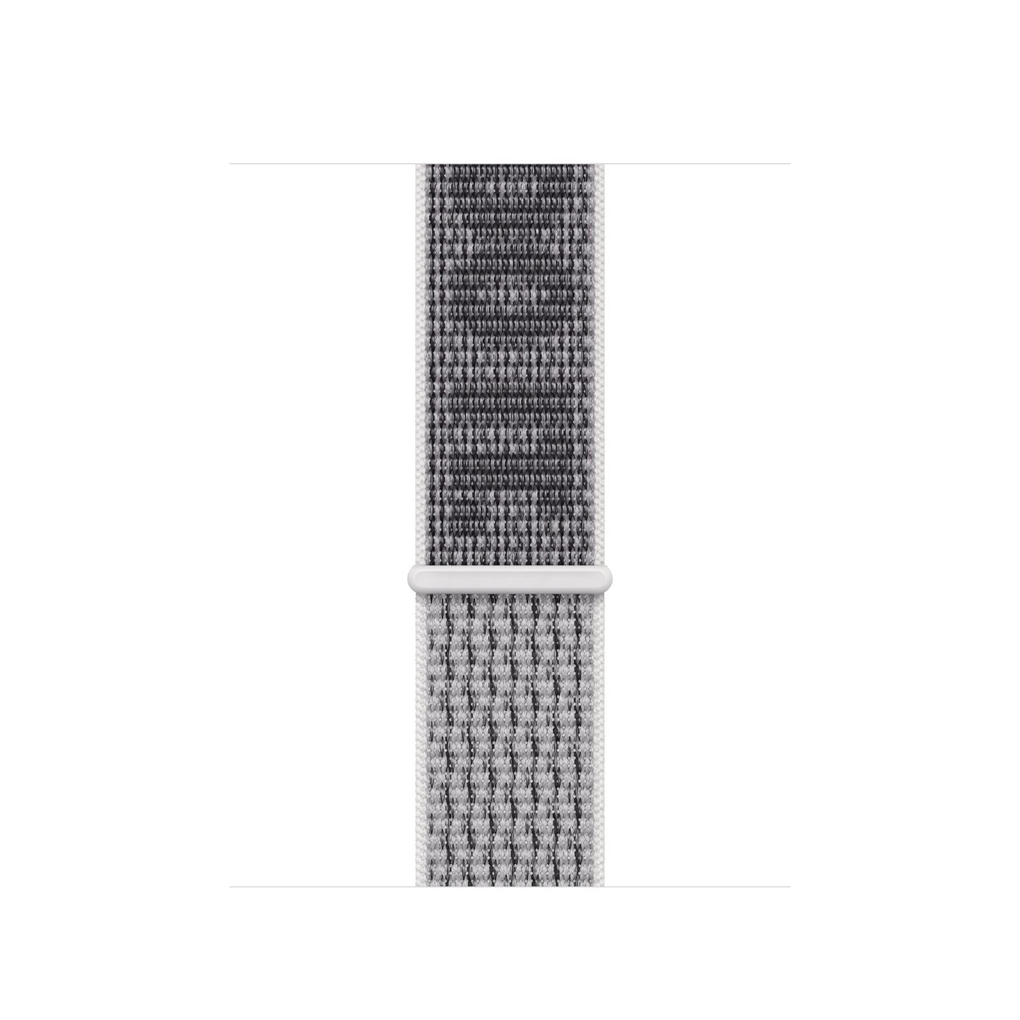 41 mm Nike Sport Loop in Summit White/Schwarz