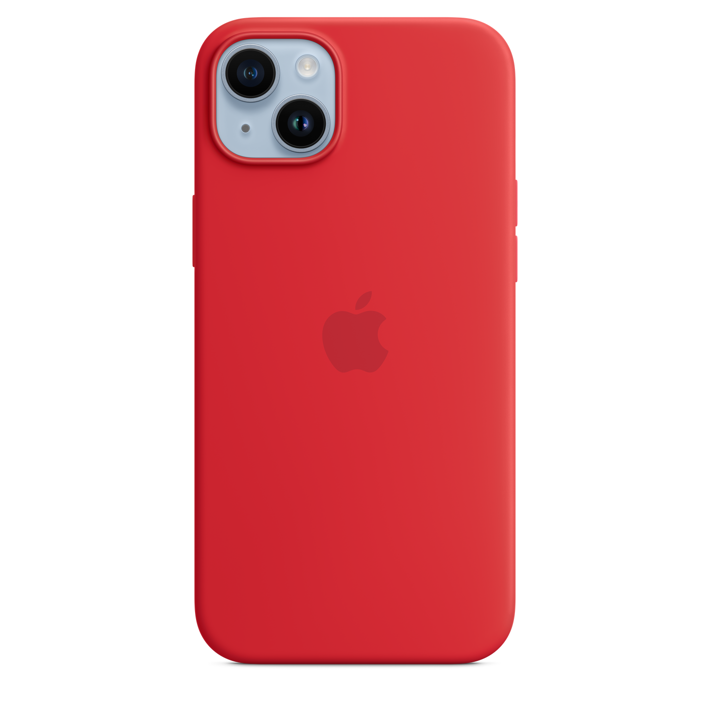 iPhone 14 Plus Silikon Case mit MagSafe – (PRODUCT)RED