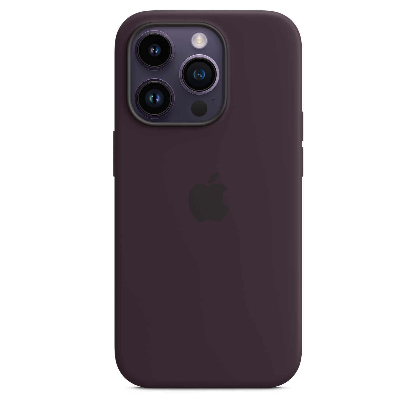 iPhone 14 Pro Silikon Case mit MagSafe – Holunder