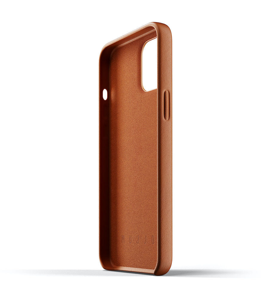 Mujjo Vollleder Wallet Case für iPhone 12 Pro Max