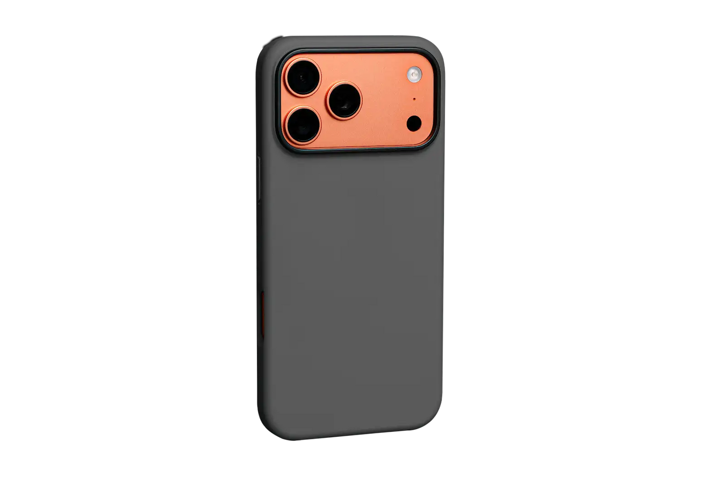 TEKNE Silikon MagSafe Hülle für iPhone 17 Pro Max-Steingrau