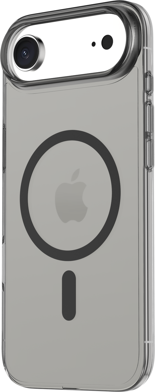 Tekne Crystal Hybrid Case für iPhone 17 Air-Klar Schwarz