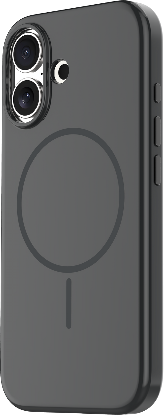 TEKNE Glanz-Hartschale für iPhone 17 – Schwarz