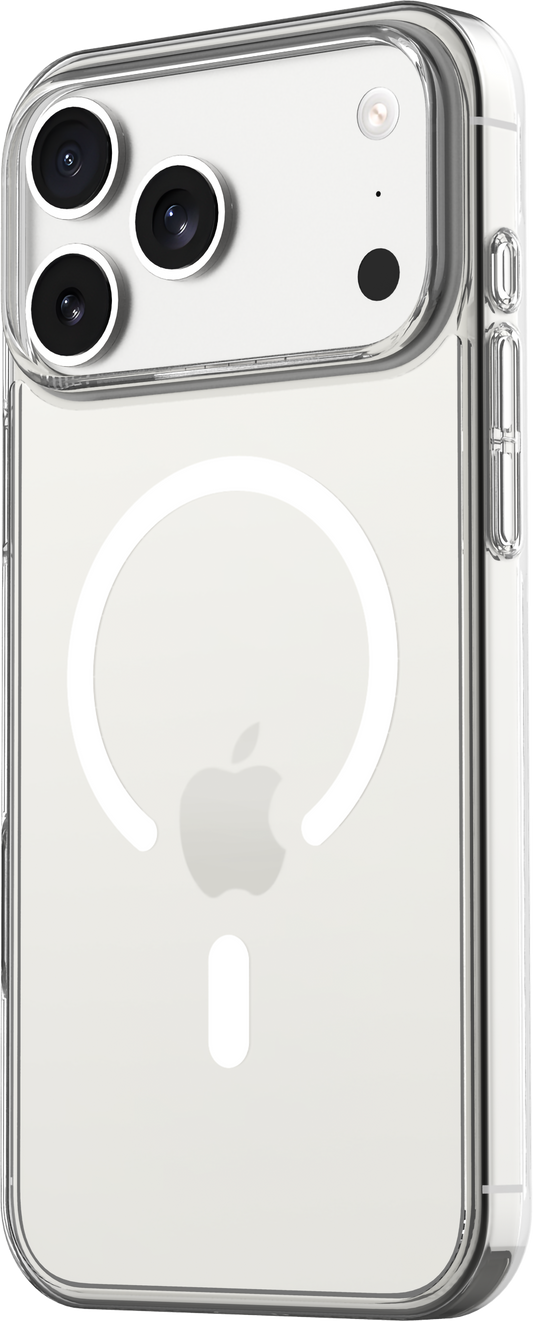 Tekne Crystal Hybrid Case für iPhone 17 Pro Max – Transparent