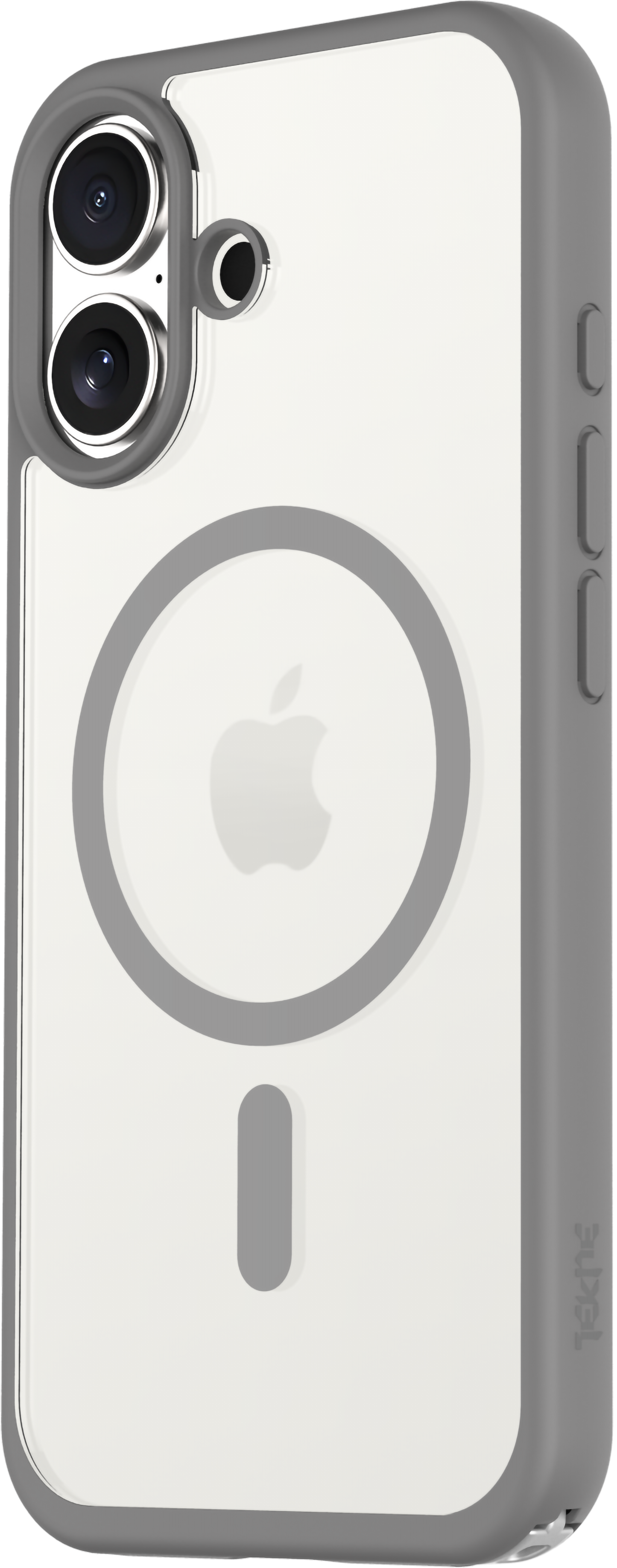 TEKNE Hybrid Schutzhülle für iPhone 17-Grau