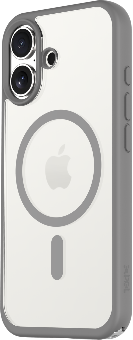 TEKNE Hybrid Schutzhülle für iPhone 17-Grau