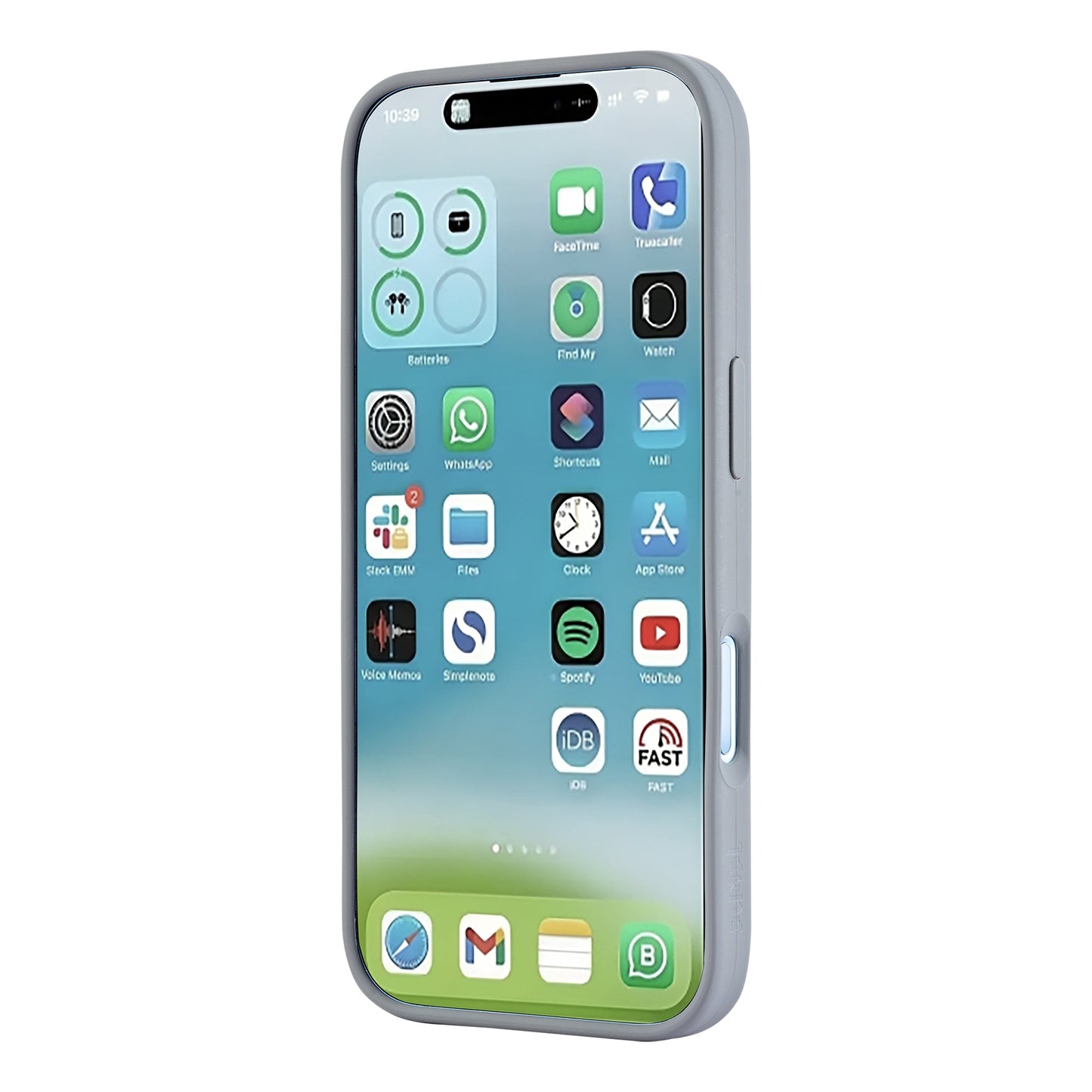 Tekne Silikonhülle Kompatibel mit MagSafe für iPhone 17 – Grau