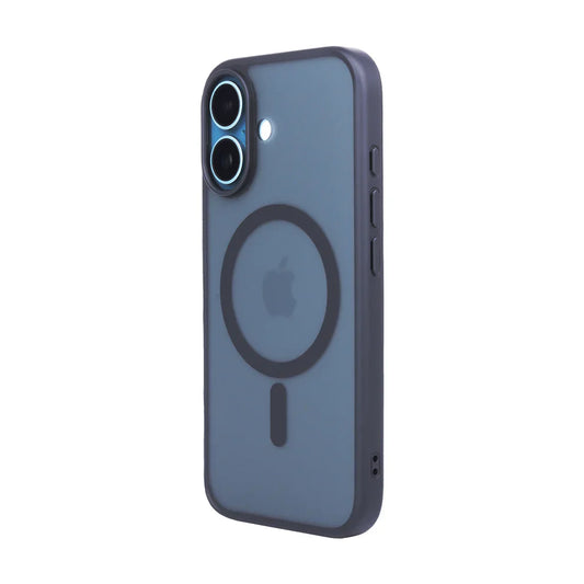 Tekne Matt MagSafe Case für iPhone 16 Plus | Mattes Finish | MagSafe-kompatibel & kratzfest – Schwarz
