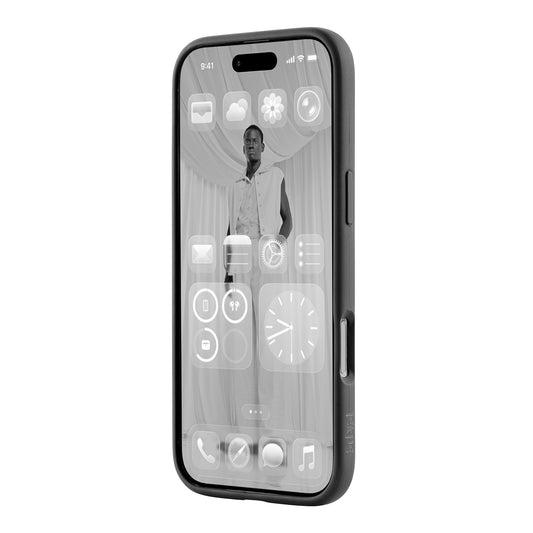 Tekne WaveStand Silikonhülle für iPhone 17 Air – Schwarz