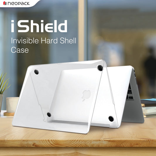 Neopack iShield Crystal Clear Shell Case für MacBook Air 13 Zoll Modell 2018 – Transparent
