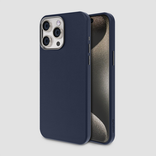 Gripp HERITAGE XTREME Magsafe Hülle für Apple iPhone 15 Pro – Blau