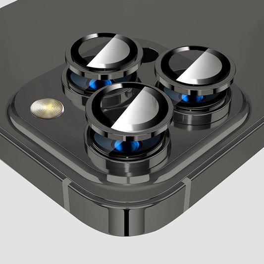 GRIPP FOCAL Kameraschutzglas 3N1 für iPhone 13 Pro & Pro Max – Dunkelgrau