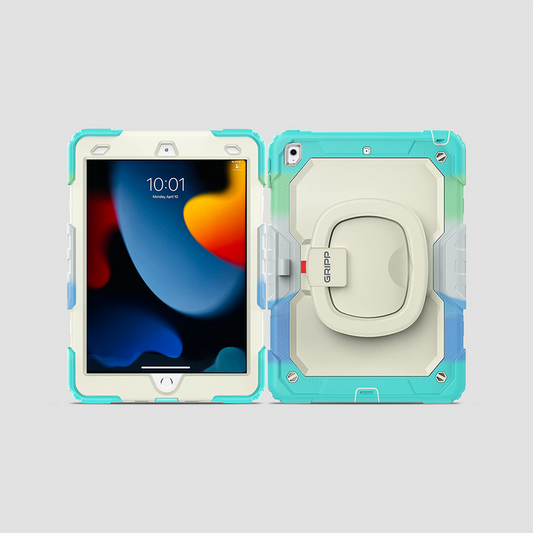 Gripp Mingo Hülle für Apple iPad 10.2 - Regenbogen Blau