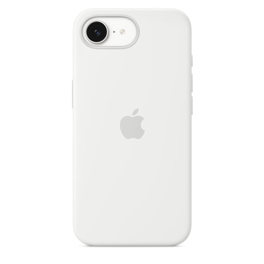 iPhone 16e Silikon Case – Weiß