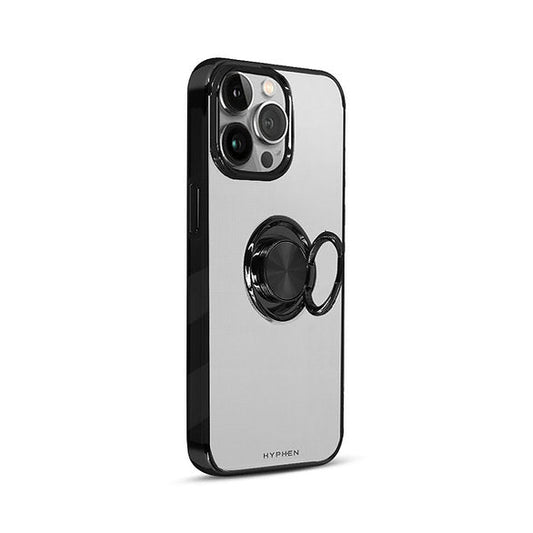 HYPHEN Ring Case - Schwarz - iPhone 14 Pro Max - 6.7