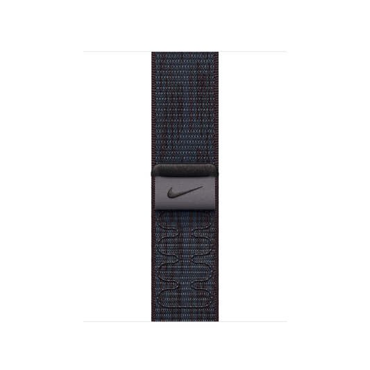 40mm Nike Sport Loop Schwarz/Blau