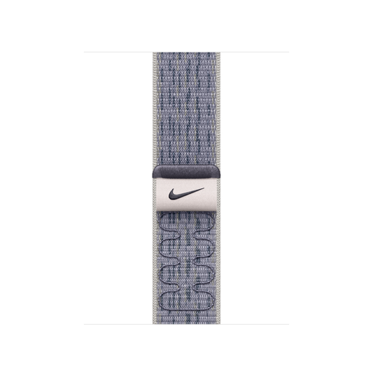 40mm Nike Sport Loop, Grau/Blau
