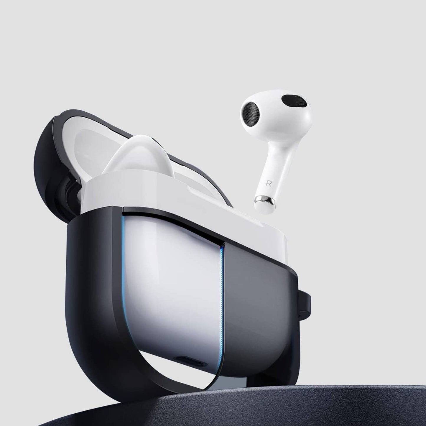 GRIPP Bolt Mattes Case + Schlüsselring-Haken für Airpods 3