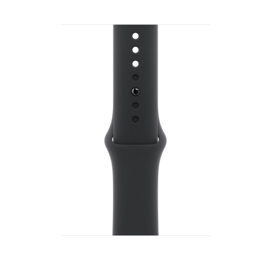 46 mm Schwarzes Sportarmband – S/M