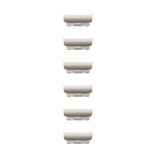 46mm Natur-Gliederarmband-Kit