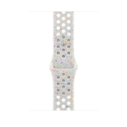 46mm Reines Platin Nike Sportarmband - M/L