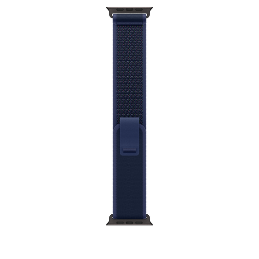 49mm Blue Trail Loop - S/M - Schwarzes Titan-Finish