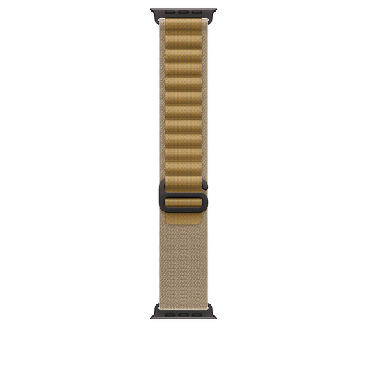 49mm Alpine Loop in Beige – Medium – Titanschwarz