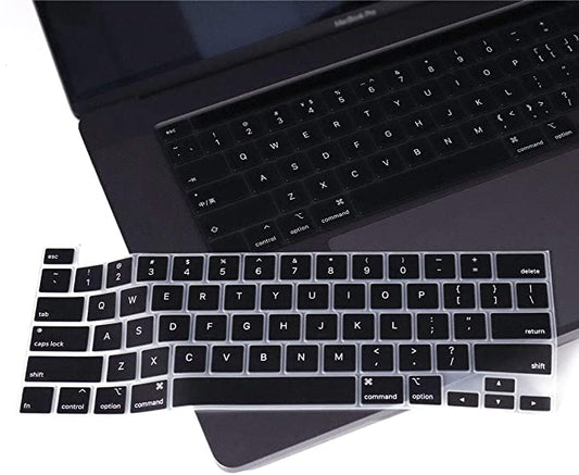Neopack Silikon-Tastaturschutz für MacBook Pro 16.2" - Magic Keyboard - Schwarz