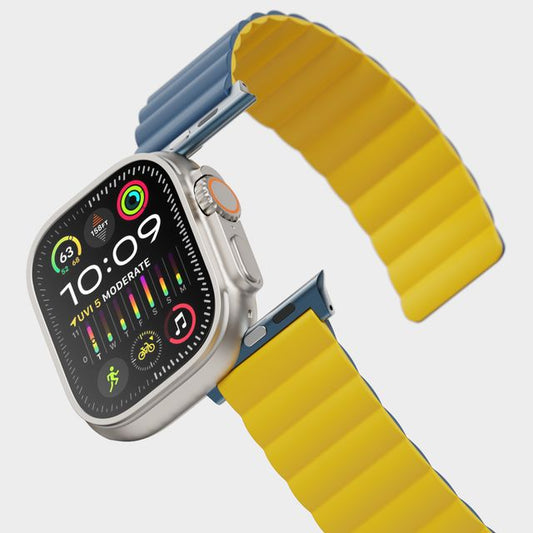 Tekne Reversibles Klassisches Silikon-Magnetband | Doppelseitiges, magnetisches, wasserdichtes Armband