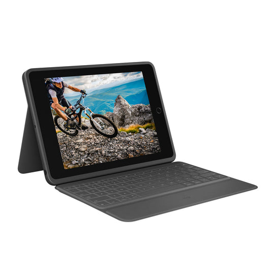 Logitech RUGGED FOLIO – Die ultimative Schutzhülle mit Tastatur für das iPad
