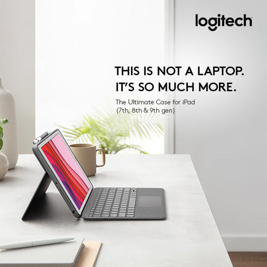 Logitech Combo Touch für iPad 7. & 8. Generation_Oxford Grey