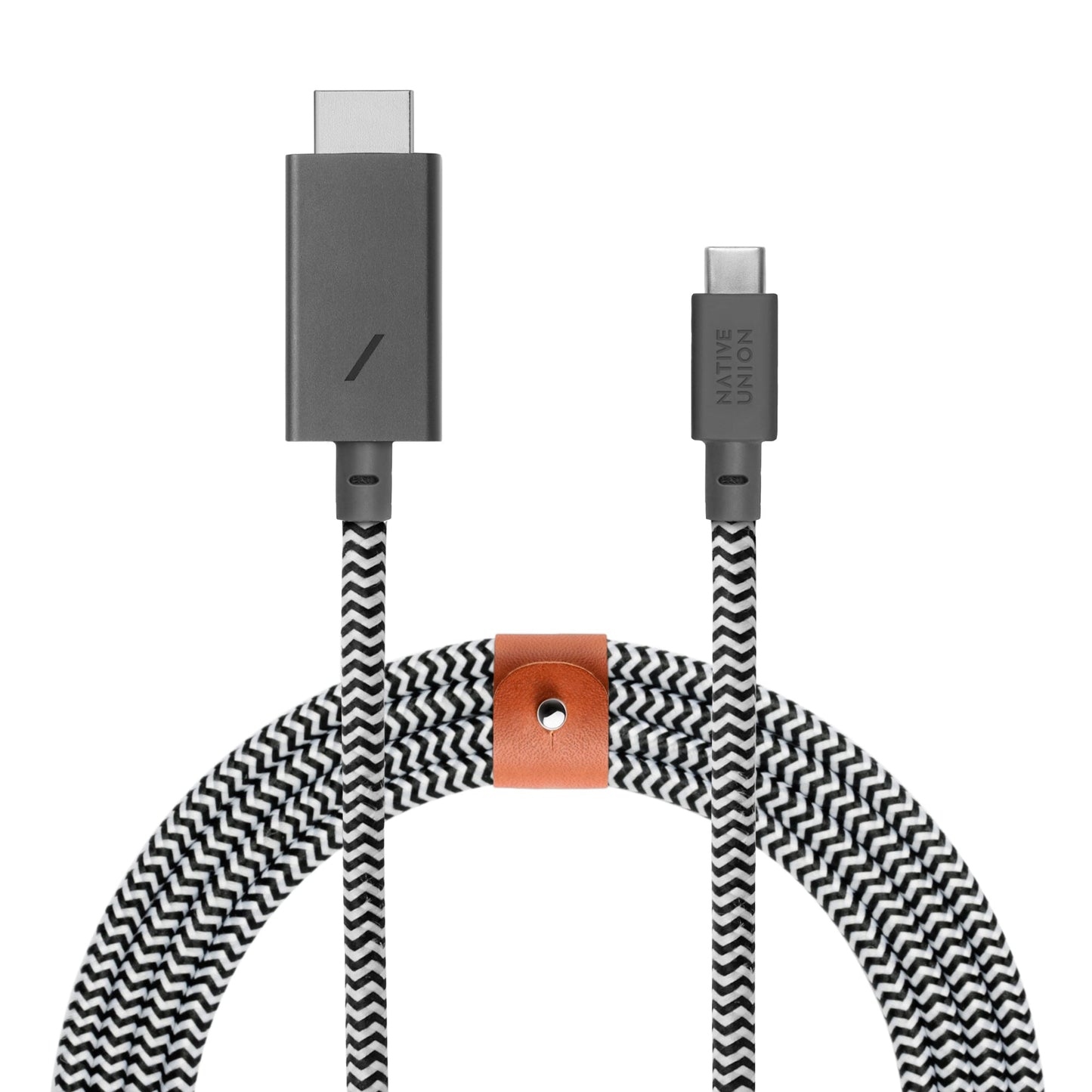 NATIVE UNION Belt Cable C-HDMI – Zebra (3 m)