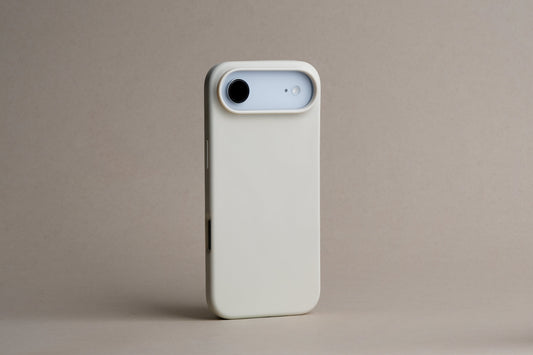 Tekne Silikonhülle kompatibel mit MagSafe für iPhone 17 Air – Beige