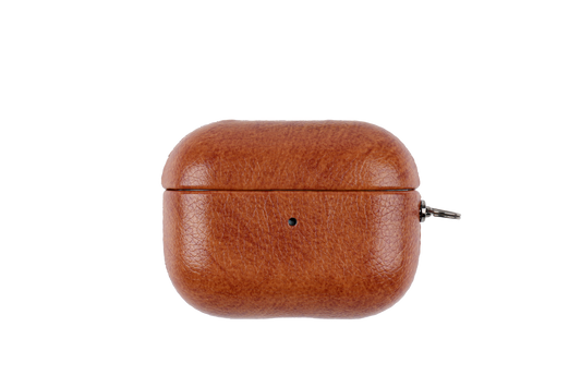 Tekne Veganes Leder Etui für Airpods-Braun