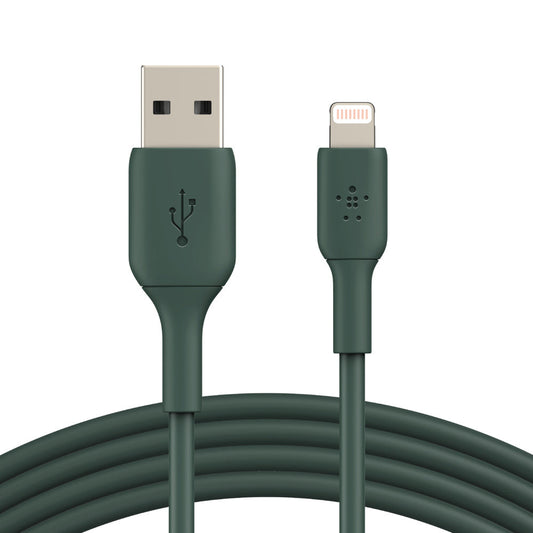 Belkin PVC A-LTG 1M - Lightning-Kabel - Mitternachtsgrün