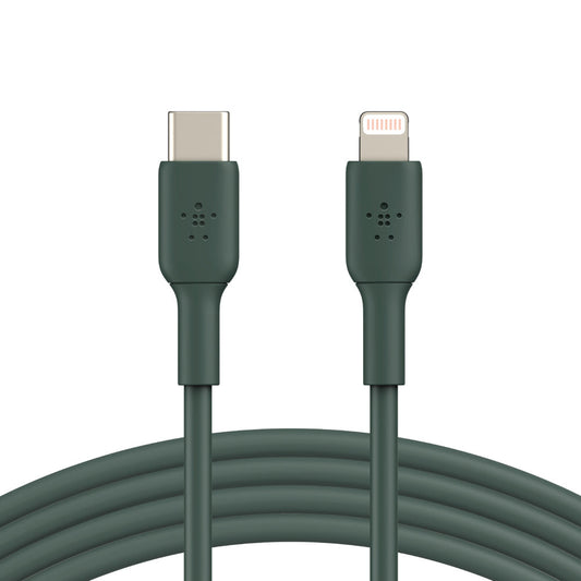 Belkin PVC C-LTG 1M – C auf Lightning – Mitternachtsgrün