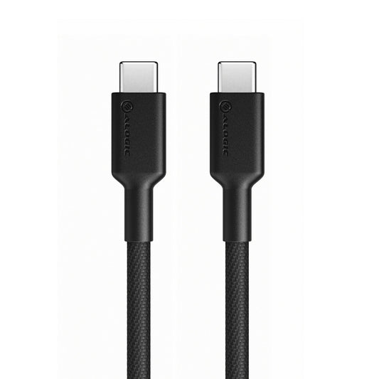 ALOGIC Elements Pro USB 2.0 USB-C-auf-USB-C-Kabel 5A/ 480 MBit/s - Schwarz