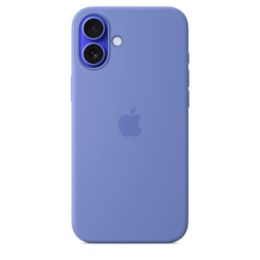iPhone 16 Plus Silikon Case mit MagSafe – Immergrün