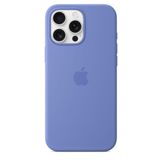 iPhone 16 Pro Max Silikon Case mit MagSafe – Periwinkle