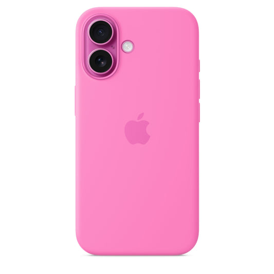 iPhone 16 Silikon Case mit MagSafe – Pfingstrose