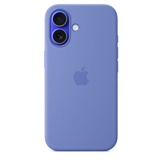 iPhone 16 Silikon Case mit MagSafe – Periwinkle