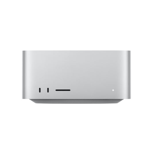 Mac Studio: Apple M4 Max Chip mit 14‑Core CPU und 32‑Core GPU, 512 GB SSD