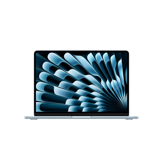 13″ MacBook Air: Apple M4 Chip mit 10‑Core CPU und 8‑Core GPU, 256 GB SSD – Himmelblau