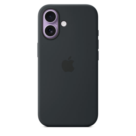 iPhone 17 Silikon Case mit MagSafe – Schwarz